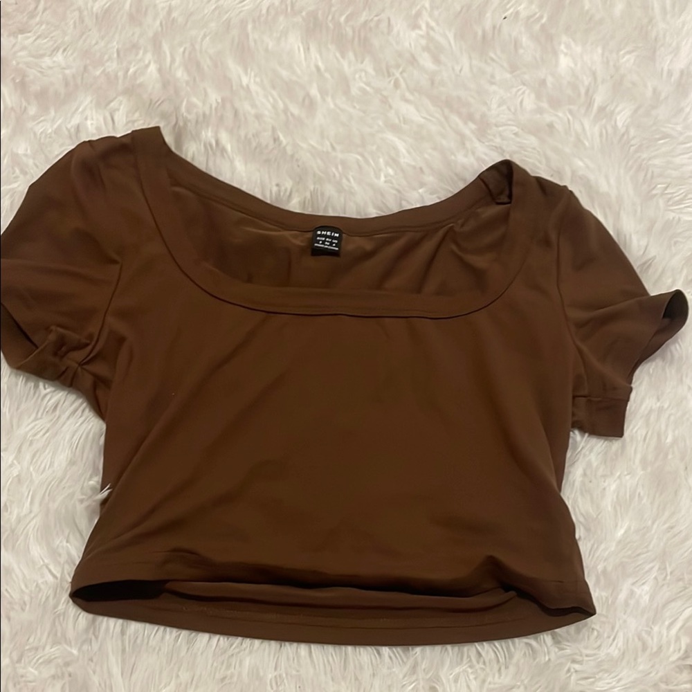 Brown Women's Top